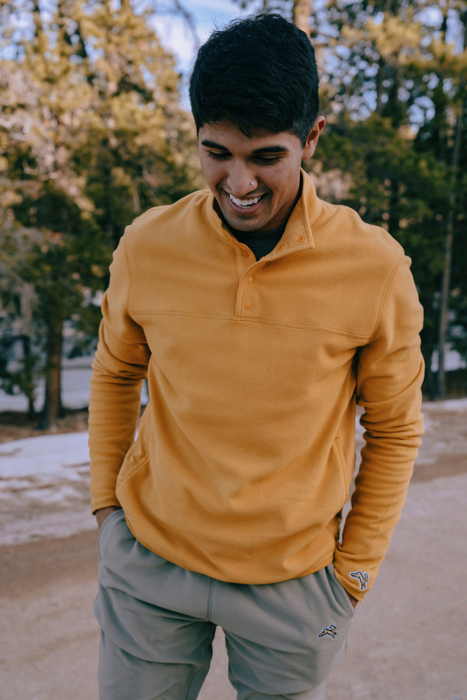 Men's Franklin Quarter Snap | Tracksmith