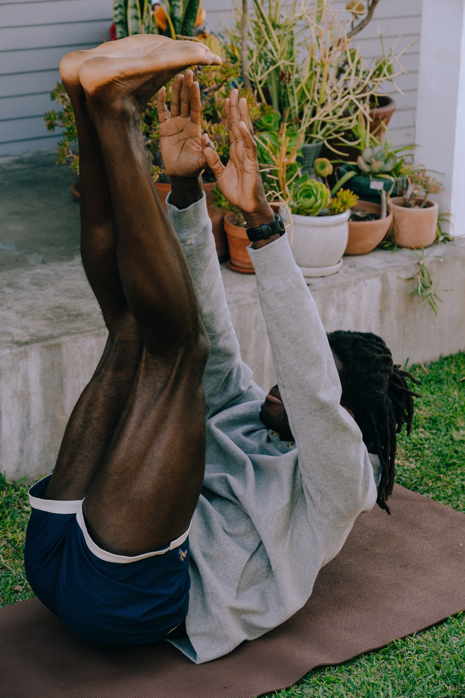 GOLDEN  'Denis’ track sweatshirt White/Black CHASE RINGS 