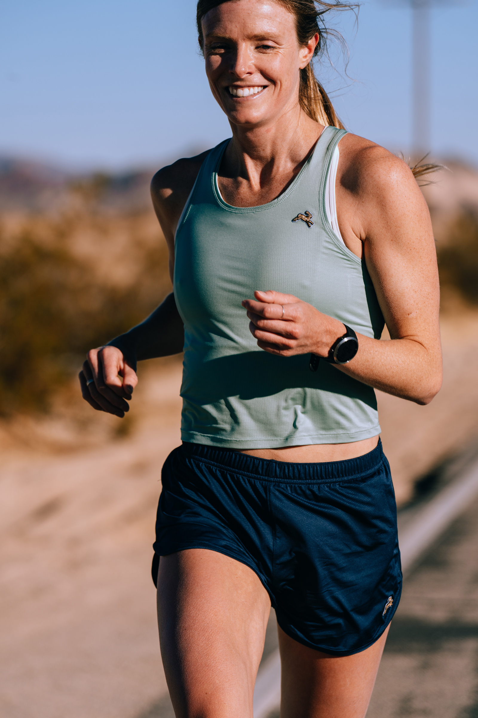 Women's Twilight Crop Tank | Tracksmith