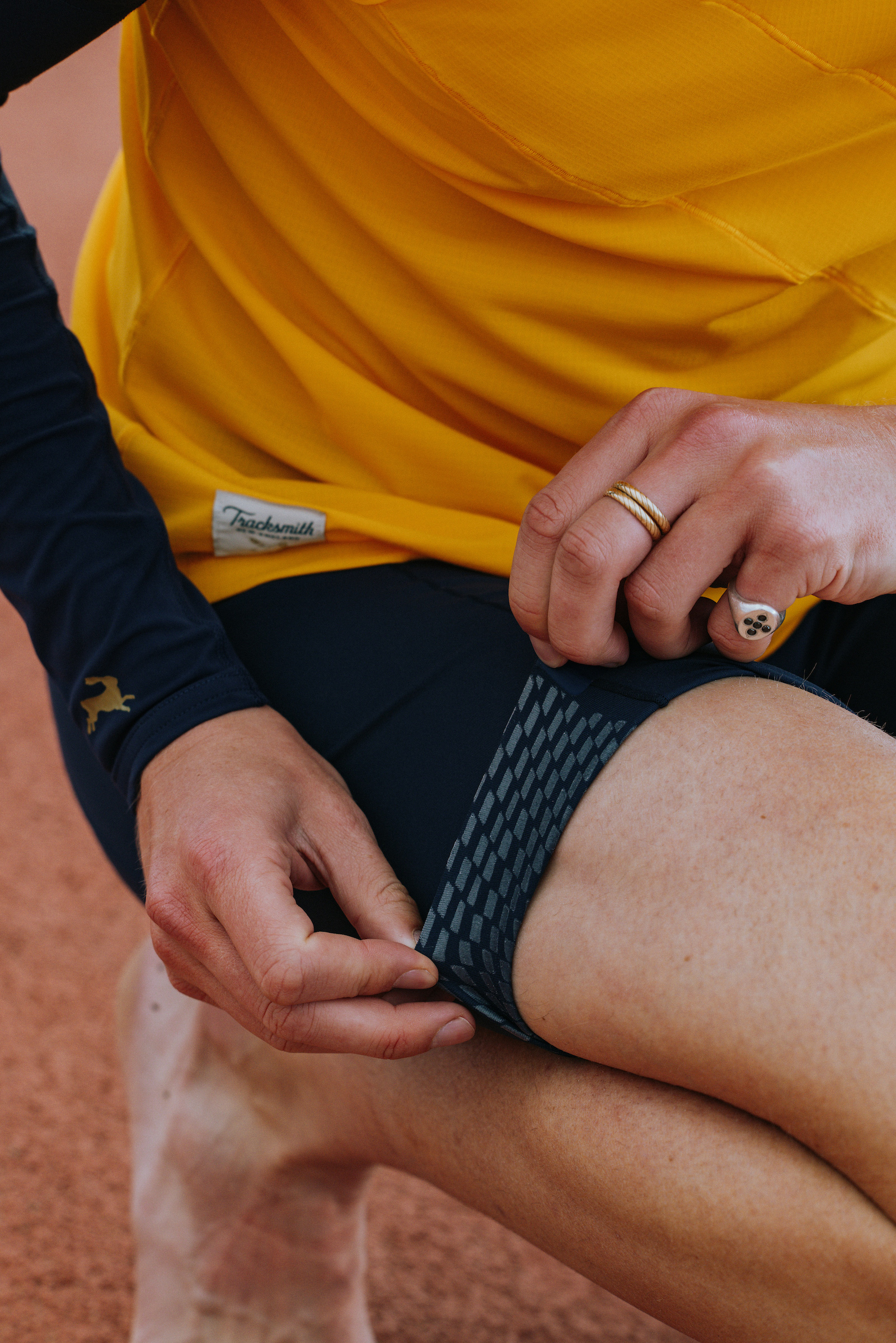 Men's Strata Half Tights | Tracksmith