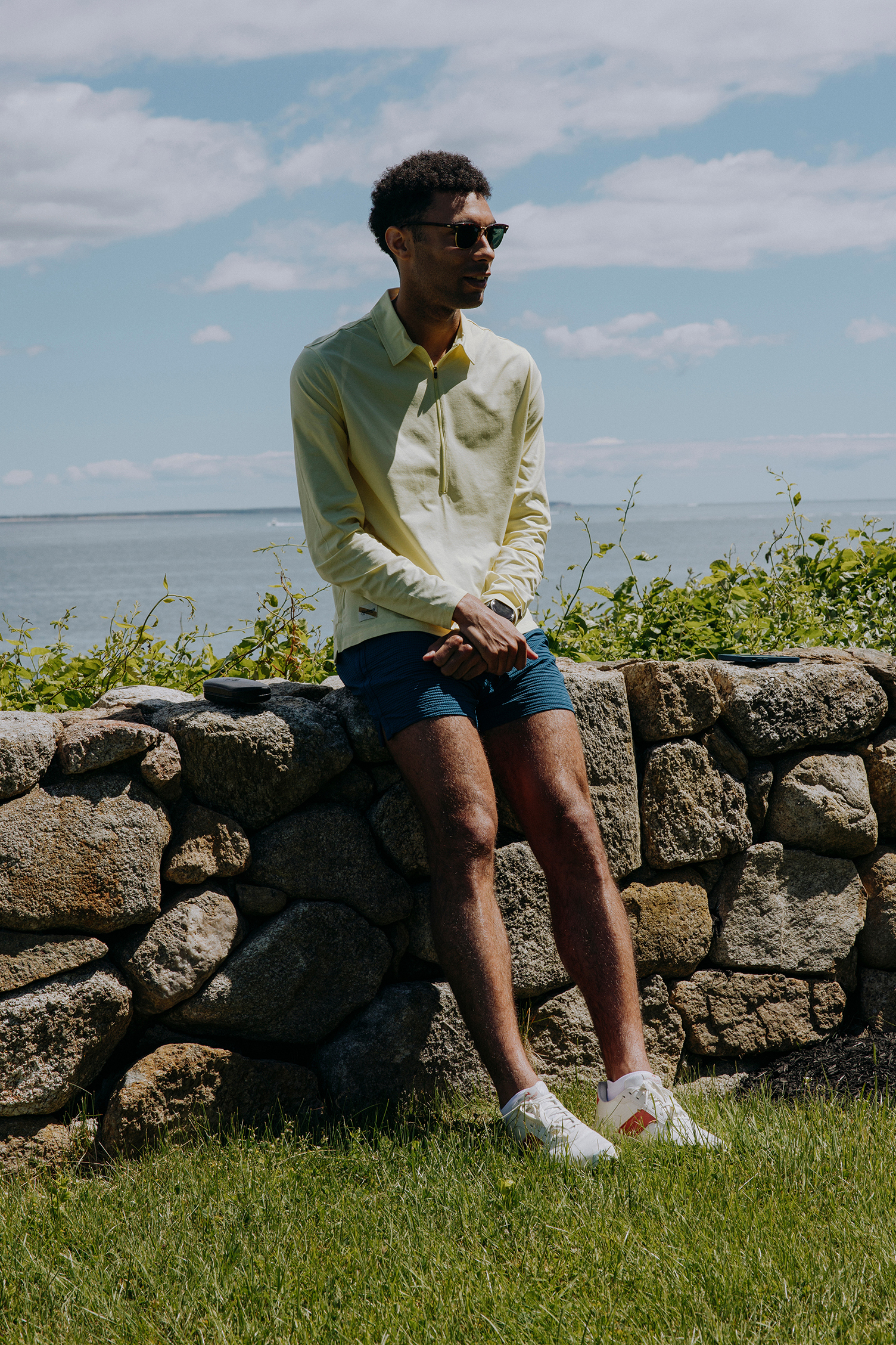 Men's UV Long Sleeve Collared Shirt | Tracksmith
