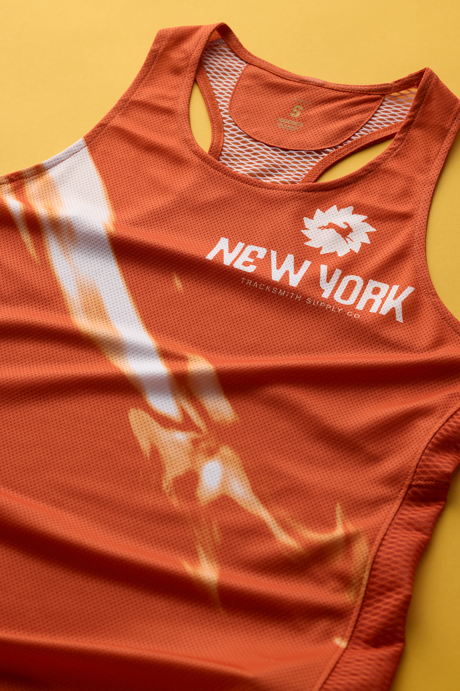 【KOOLOSET】Logo Track Half Tee Women's Singlet - New York Marathon | Tracksmith