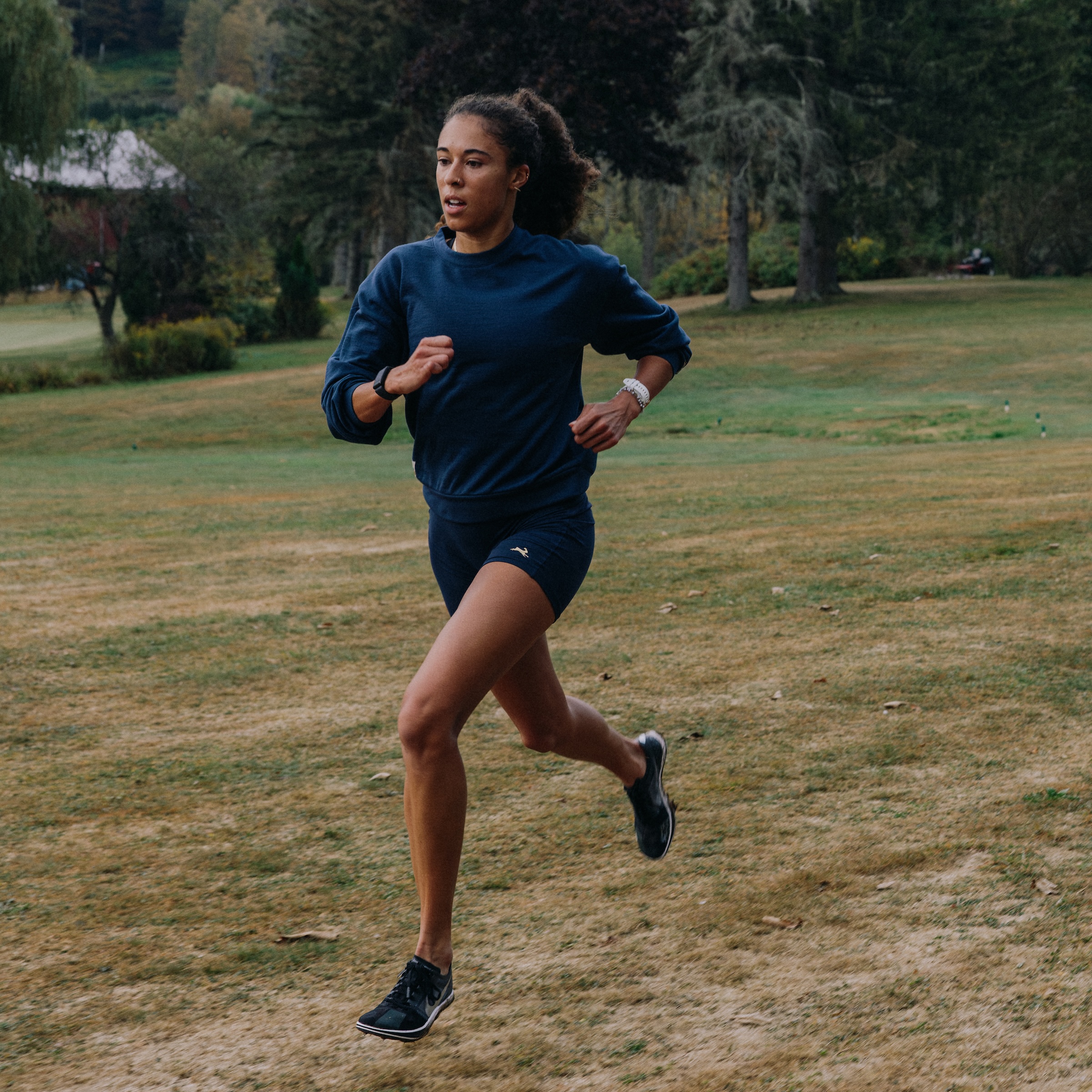 Turnover Short Tights