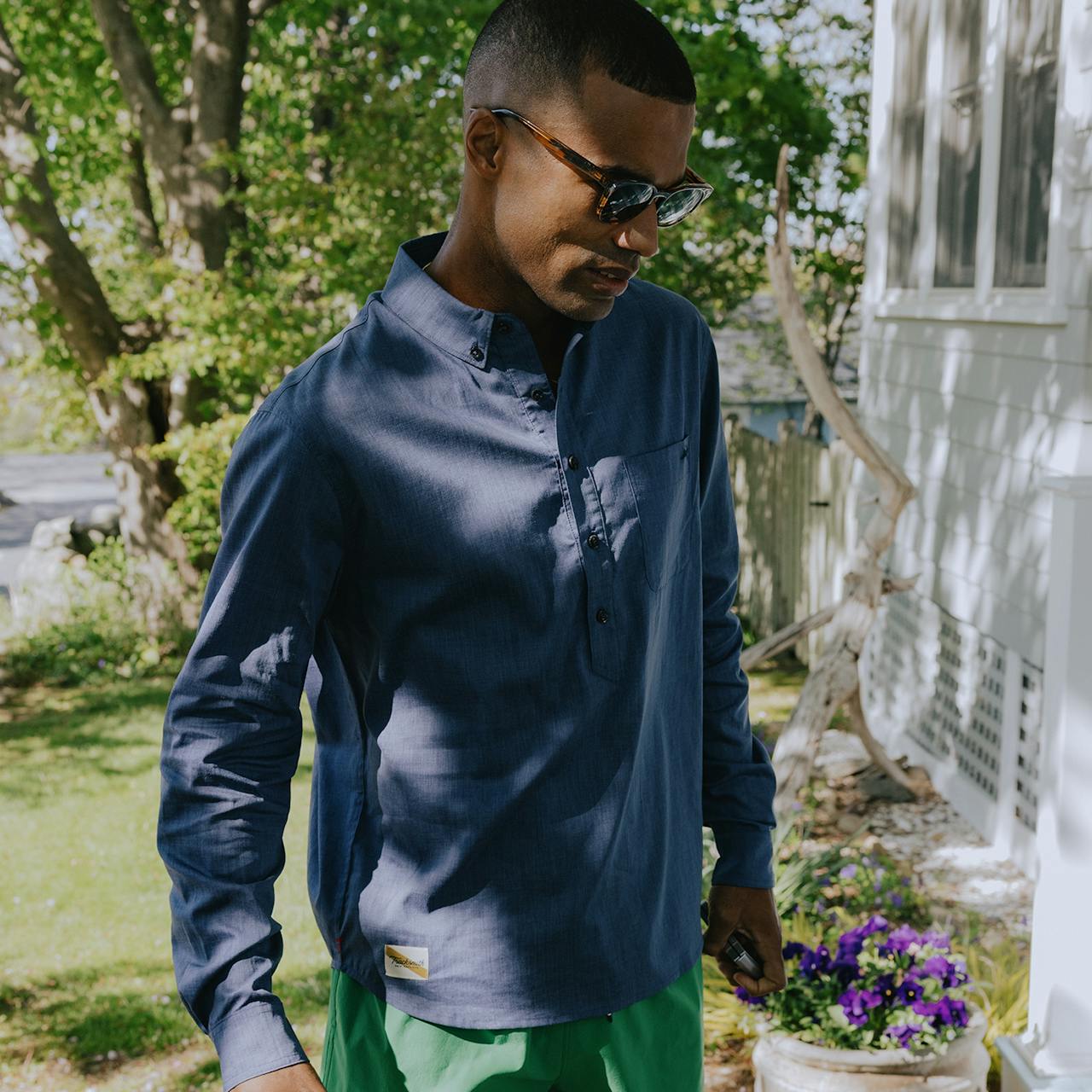 Run Cannonball Run Linen Popover